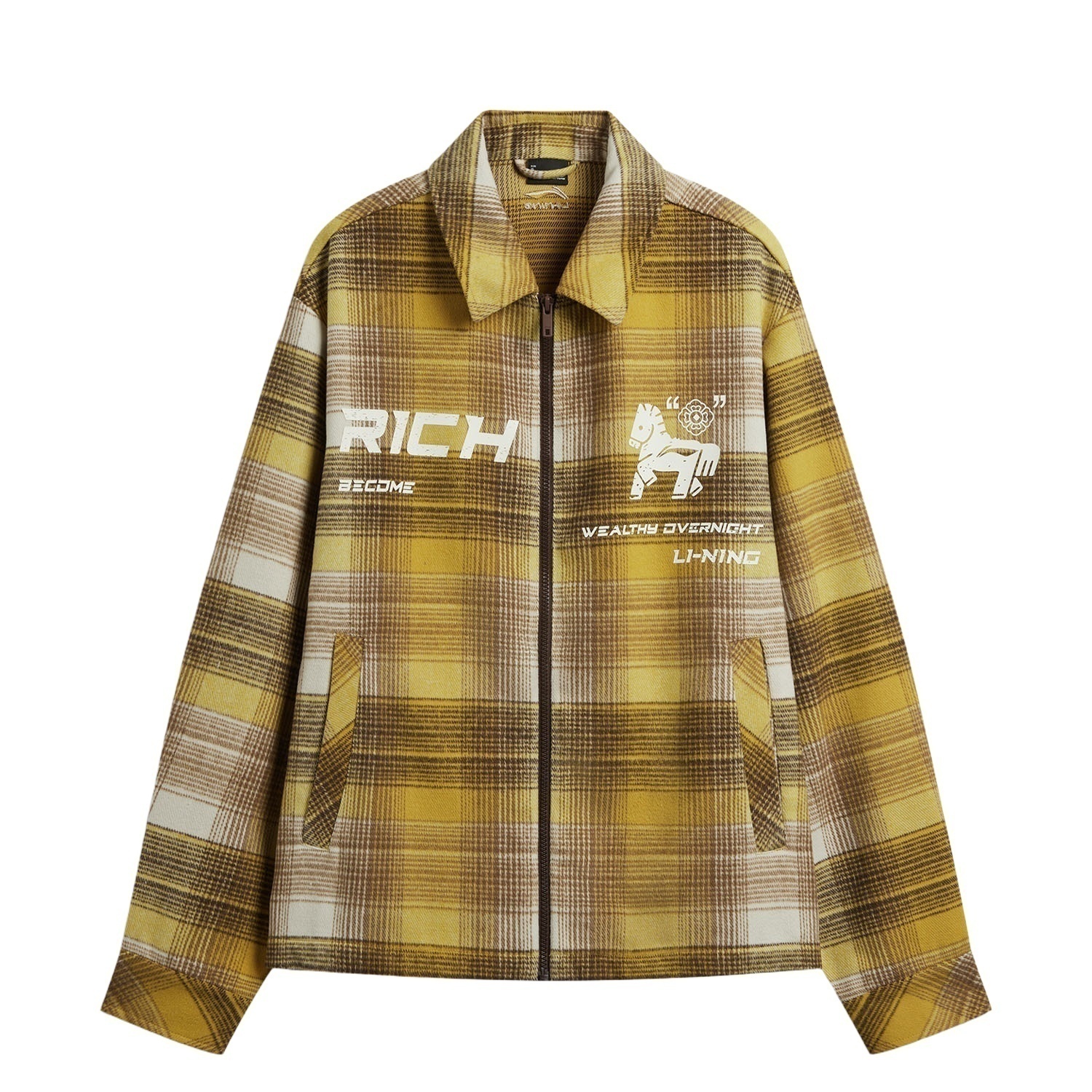 

Куртки и пальто из коллекции Li Ning Sports Life, унисекс., antumn leaves желтый