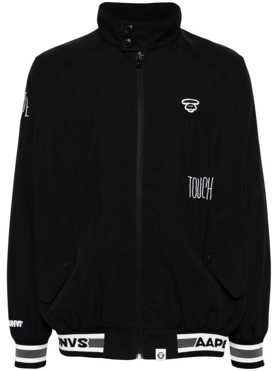 

Бомбер с логотипом AAPE BY *A BATHING APE, черный