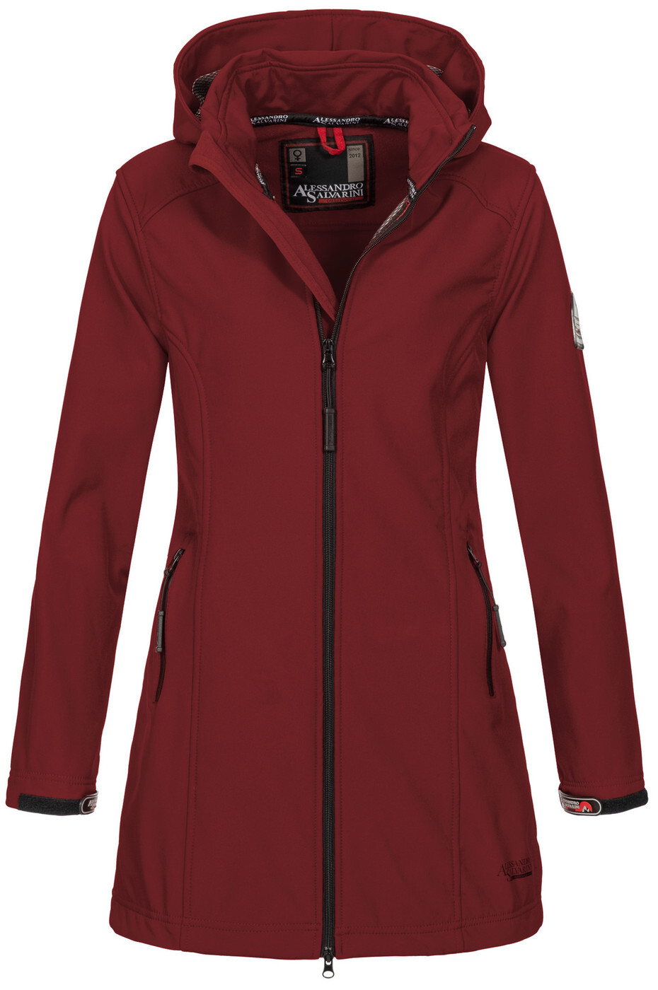 

Куртка софтшелл Alessandro Salvarini Jacke AS 131, бордо