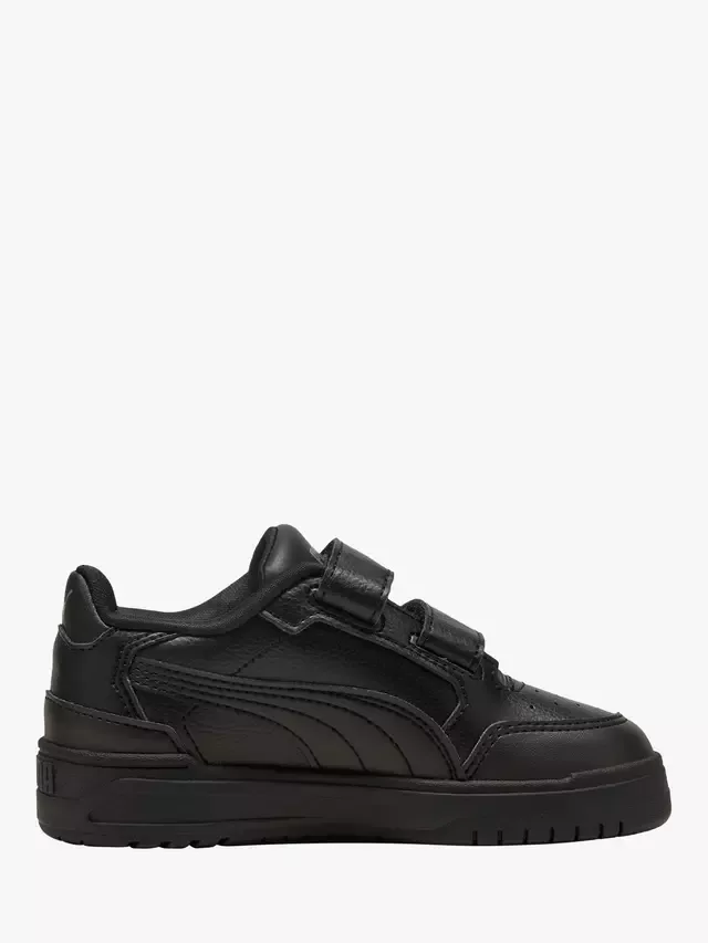 Детские кроссовки Shuffle Downtown Mid Trainers, черные PUMA
