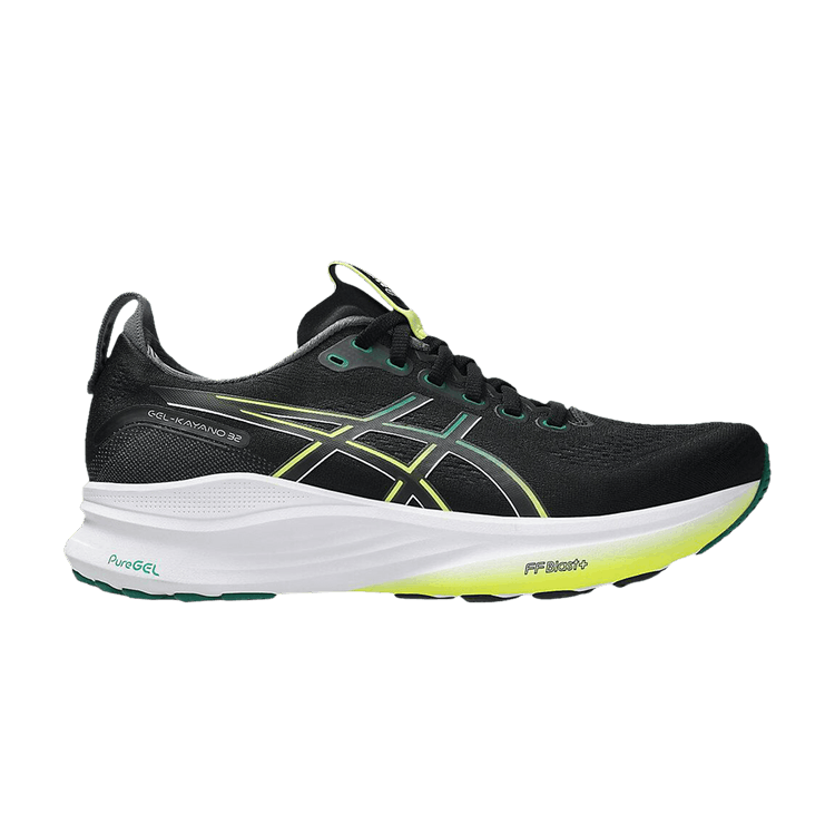 

Кроссовки Gel Kayano 32 'Black Jasper Green', черный