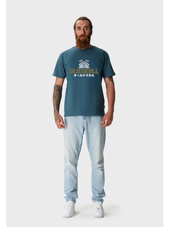 

Футболка OLDSKULL, синий