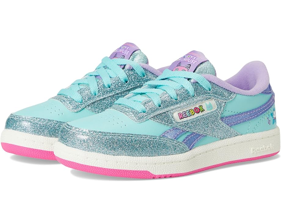 

Кроссовки Reebok Kids Club C Revenge, цвет Teal/Teal/Purple