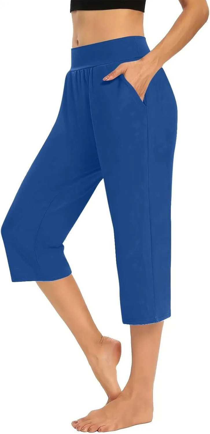 

Женские капри GOKKILRW High Waist Yoga Crop