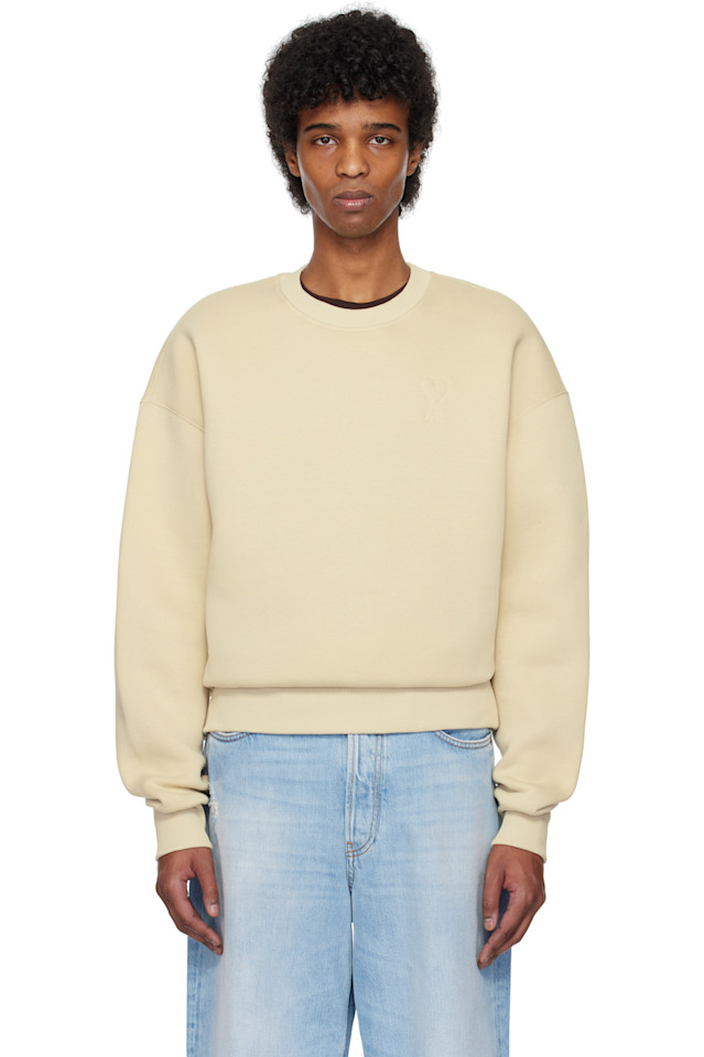 

Свитшот Ami de coeur Ami Paris, цвет ginger