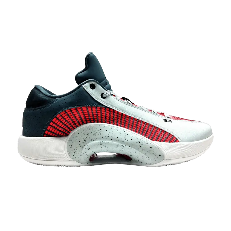 

Кроссовки Air Jordan 35 Low 'Light Silver Hasta', серебряный