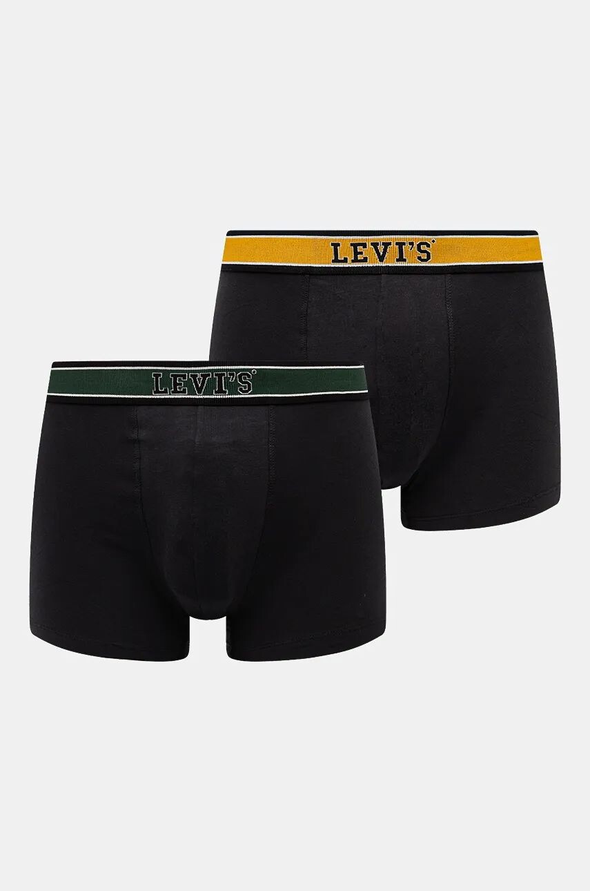 

Комплект боксеров Levi's, 2 шт, черный