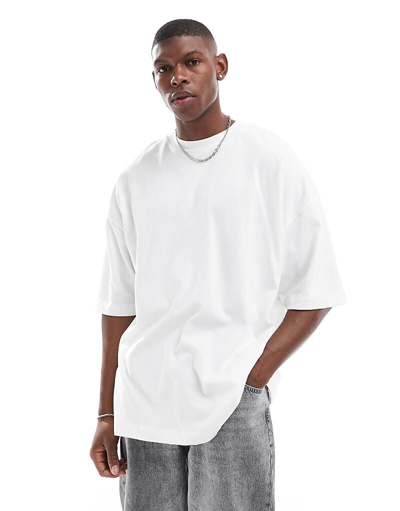 

ASOS DESIGN – Essential – футболка Oversize Extremes цвета Weiß