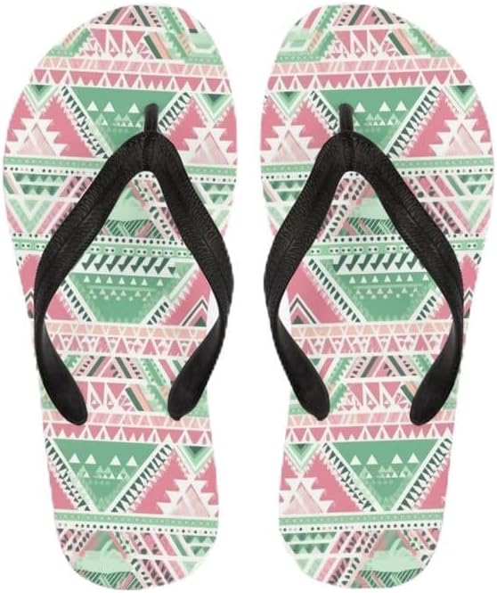 

Женские шлепанцы с тай-дай Semiouray, Гавайский граффити, мягкие и удобные, летние шлепанцы для душа на открытом воздухе, Multi-colour Geometry