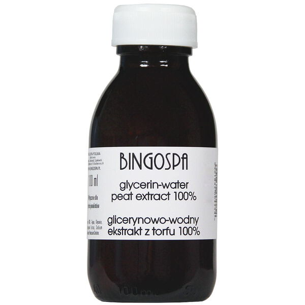 

Торфяной экстракт-грязь для здоровой кожи 100%, 100 мл Bingospa