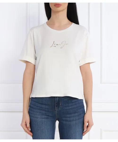 

Футболка Regular fit Liu Jo Sport, бежевый