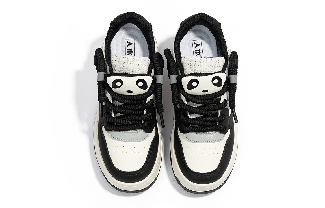 

Кроссовки RENBEN Skateboarding Shoes Women's Low-top, черный