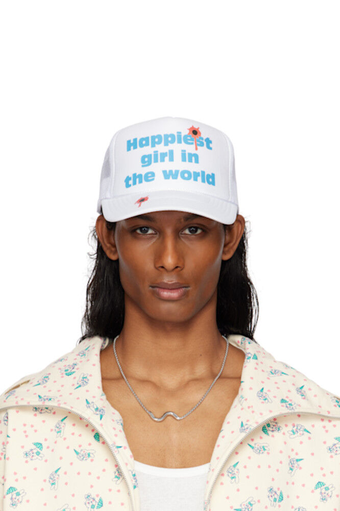 

Белая кепка Happy Trucker Ashley Williams