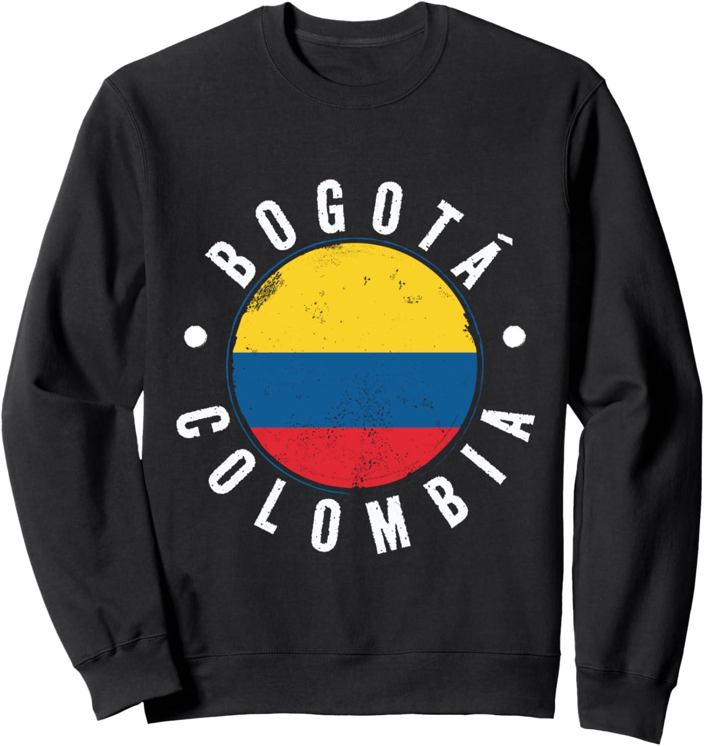 

Флаг Колумбии, город Богота, подарок, колумбийская толстовка в подарок Colombia Bogota Gifts Apparel, черный