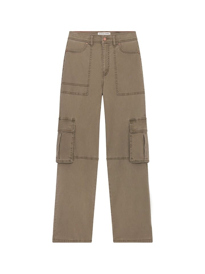 

Брюки-карго Scotch & Soda Cargohose, коричневый