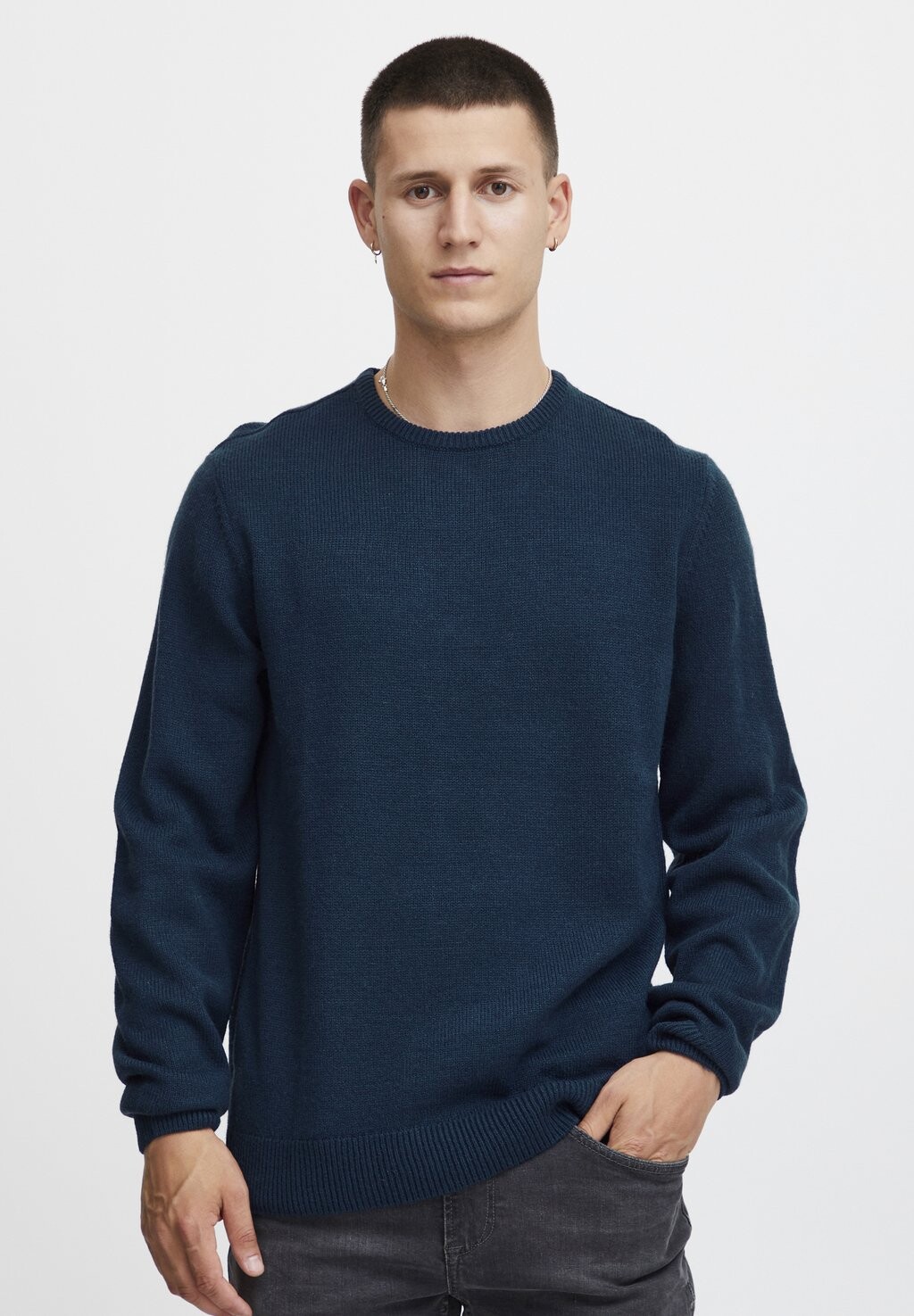 

Джемпер PULLOVER Blend, синий