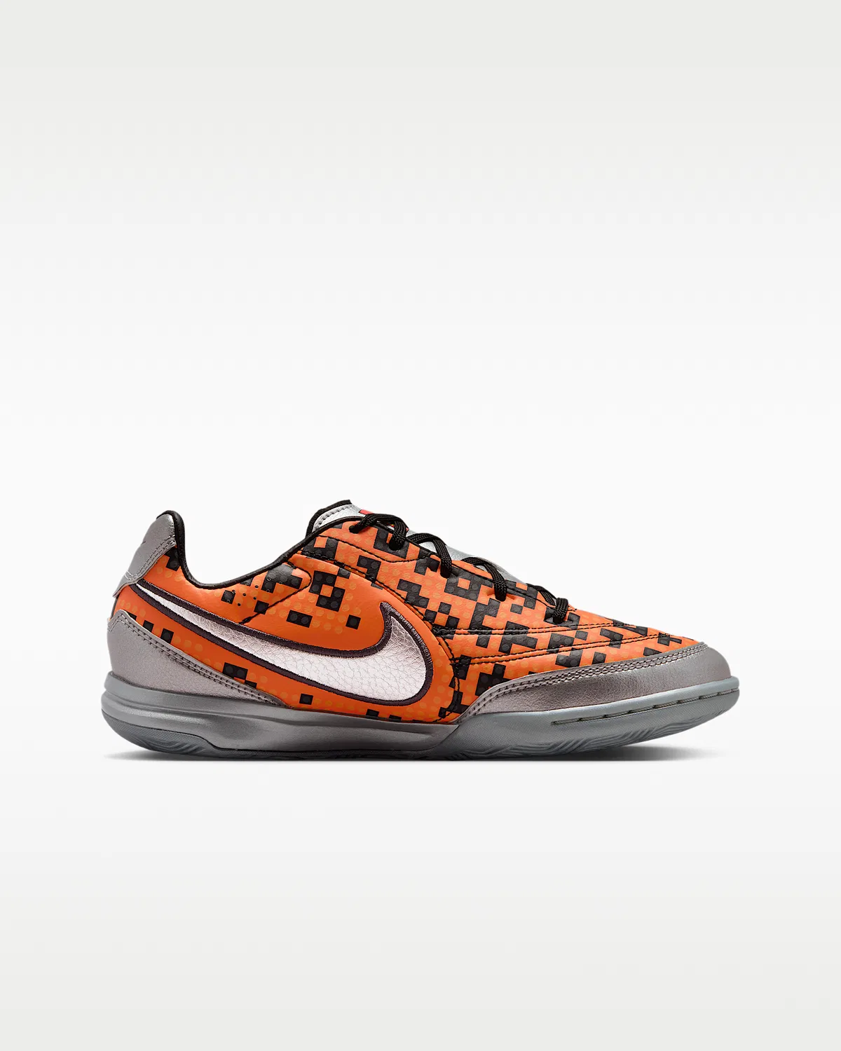 Детские кроссовки Nike Jr. Streetgato x LEGO® Collection, Metallic Silver/Safety Orange/Black/White — фото 3