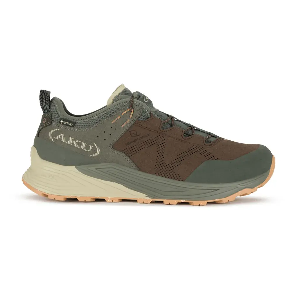 Походные ботинки Aku Omnia V-Light Goretex, зеленый