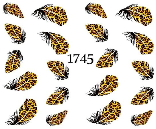 

Водные наклейки для ногтей - № 1745, Raisin