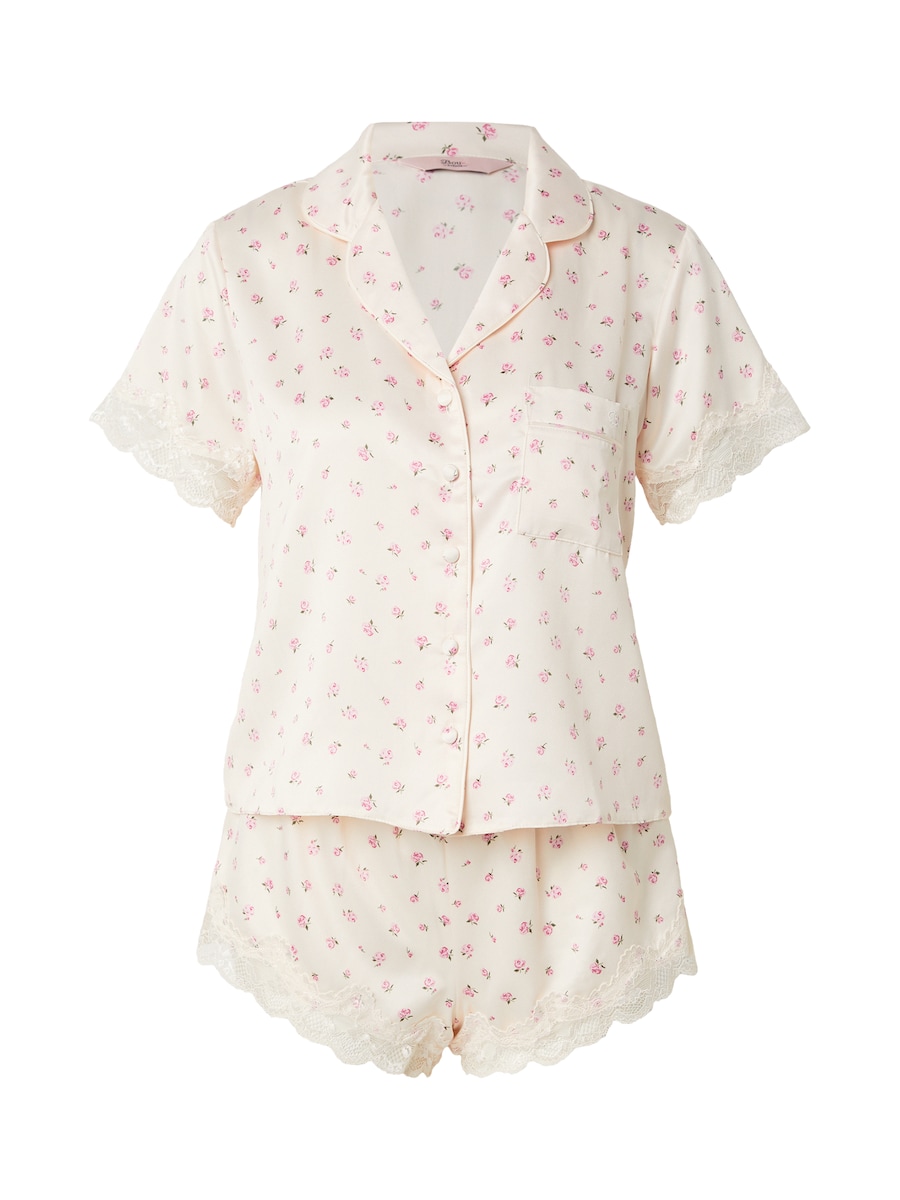 

Короткий пижамный комплект Boux Avenue AMELIA, слоновая кость