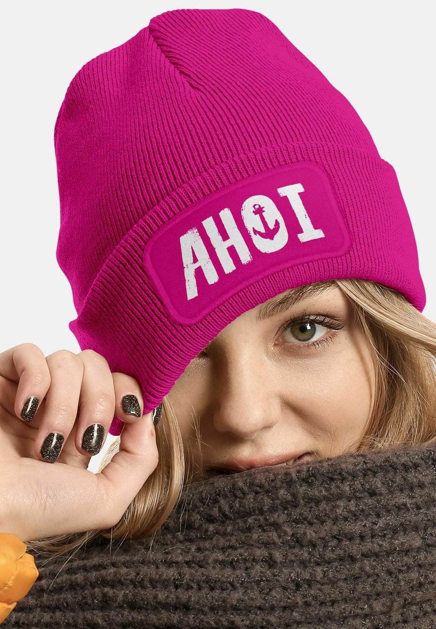 

Шапка MoonWorks AHOI PATCH, Pink/Mottled Pink