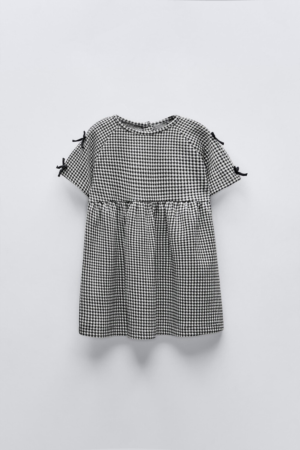 

Платье из жаккардового платья ZARA, черный