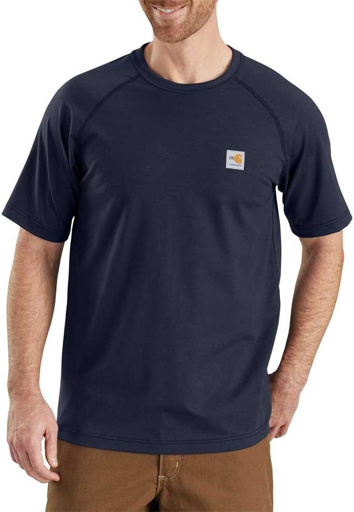 

Carhartt мужская огнестойкая футболка Force Relaxed Fit с коротким рукавом, Dark Navy, Синий, Carhartt мужская огнестойкая футболка Force Relaxed Fit с коротким рукавом, Dark Navy