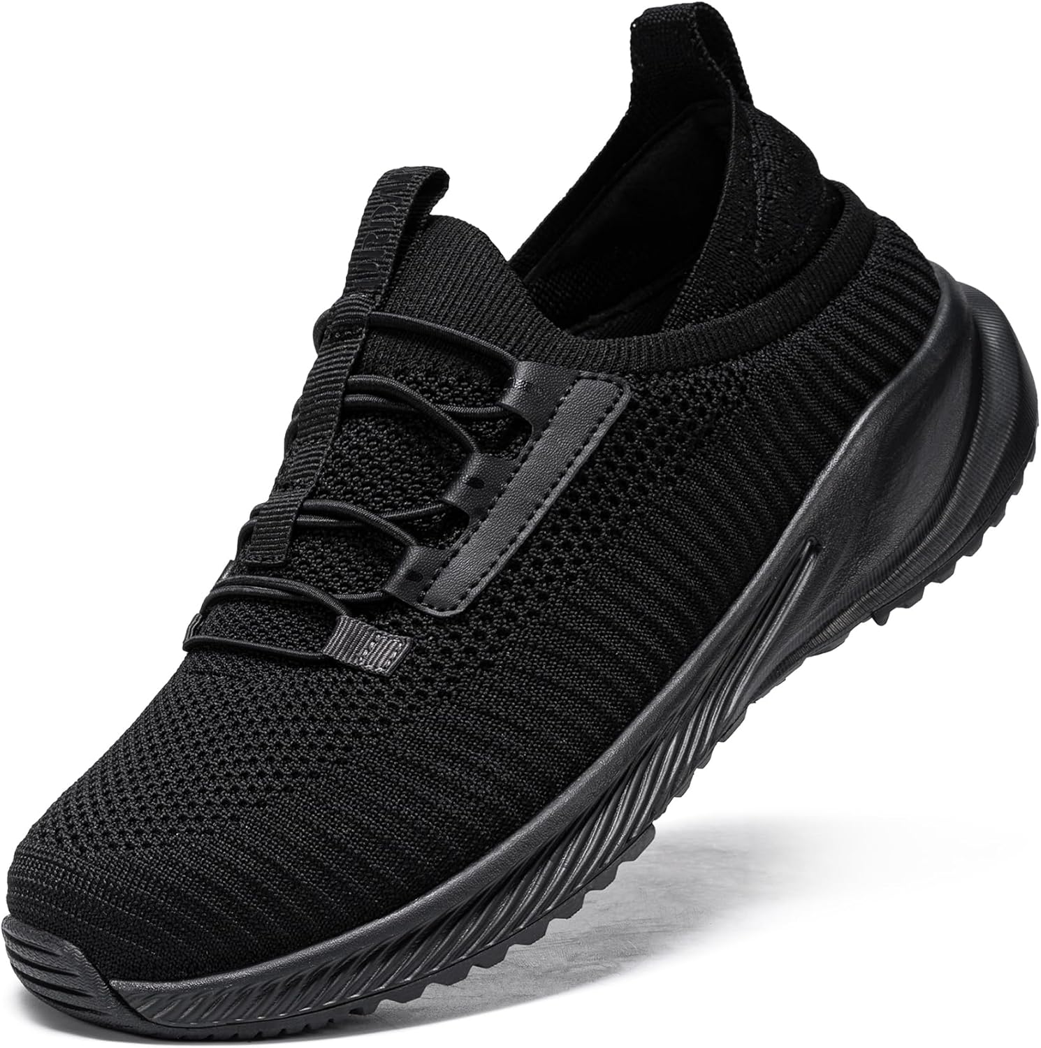 

Мужские кроссовки без шнурков для бега, удобная обувь для ходьбы, спортивные дышащие кроссовки для тренировок, легкие Urdar, черный