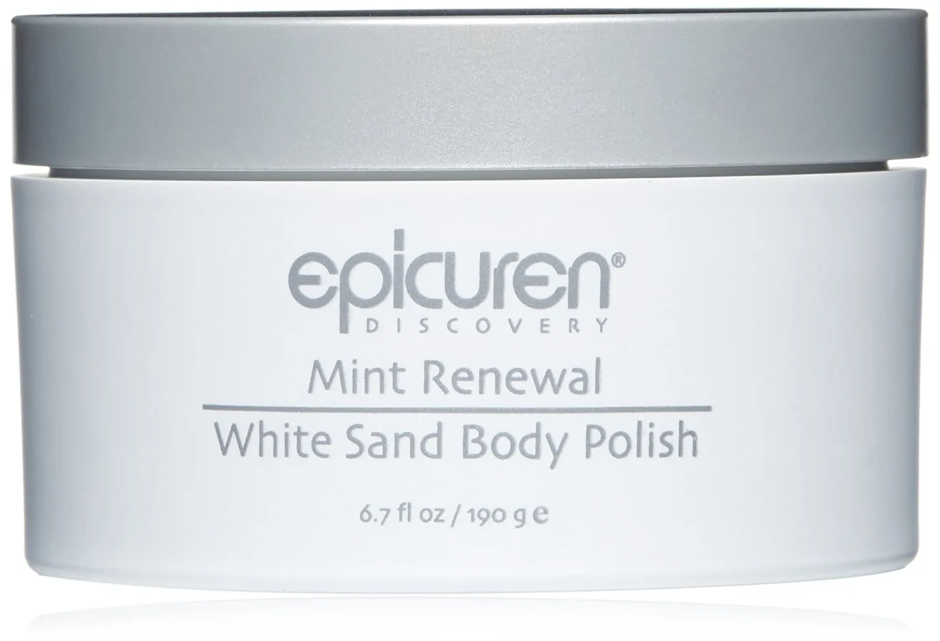 Скраб для тела Epicuren Discovery Mint Renewal White Sand, 6,7 унций. 189.95 г (1 шт.)