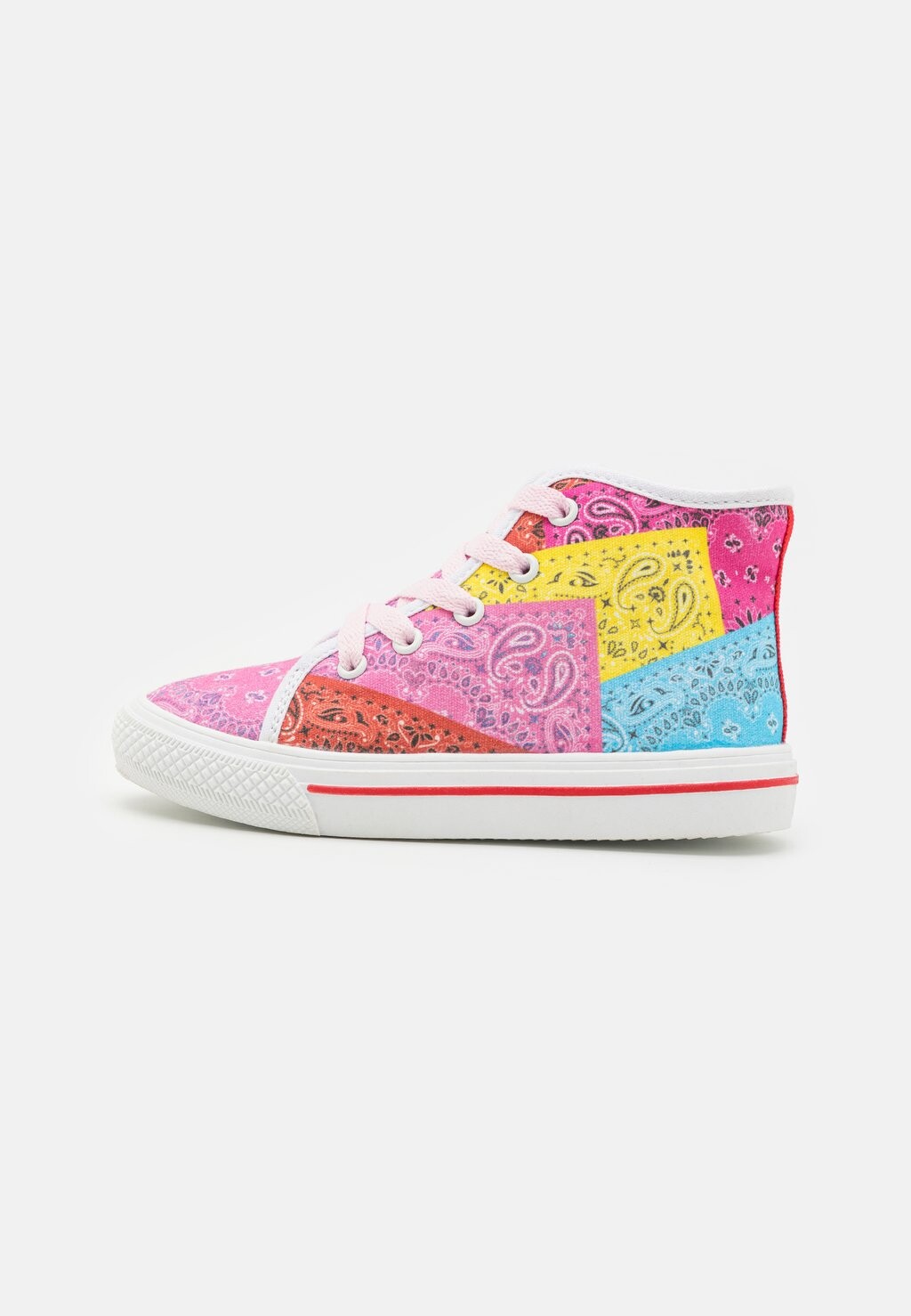 

Высокие кеды Primigi, цвет rosa/multicolor