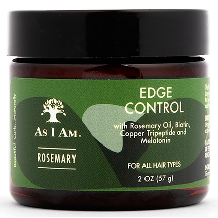 

Rosemary Edge Control 2 унции с биотином и карликовой пальмой As I Am