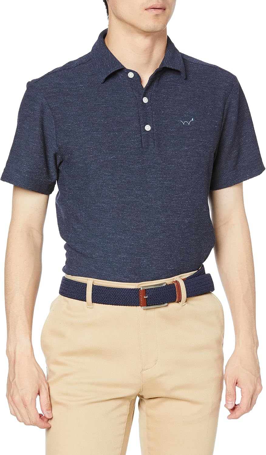 

Рубашка для гольфа Edwin EDG521, ворсистая, поло, впитывающая влагу, быстросохнущая, с коротким рукавом, одежда для гольфа, мужская, темно-синий