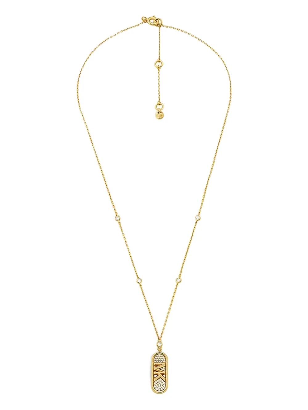 

Колье с логотипом MICHAEL KORS, золотой