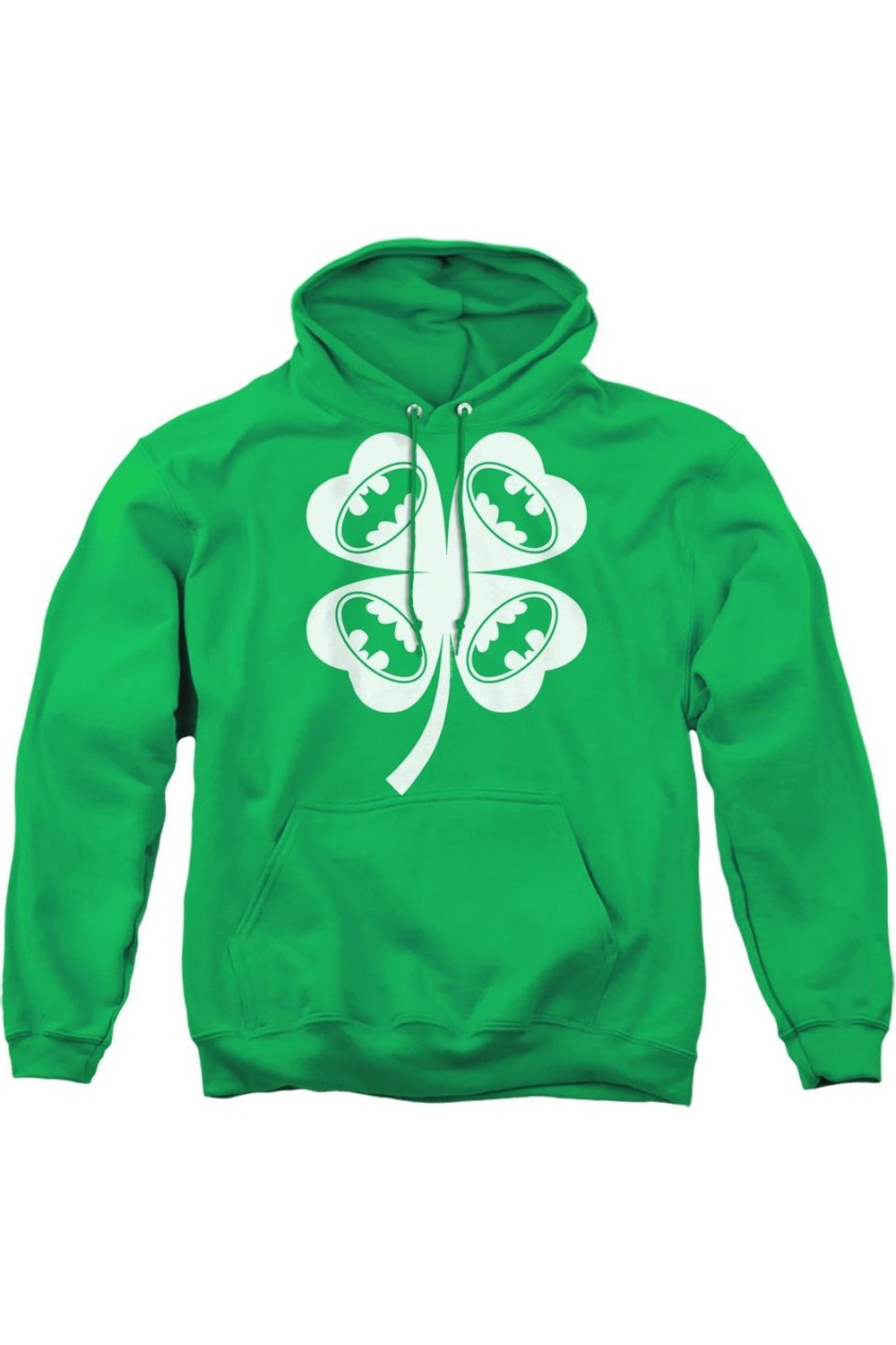 

Толстовка с капюшоном Batman Bat Clover для взрослых Gildan, цвет kelly green