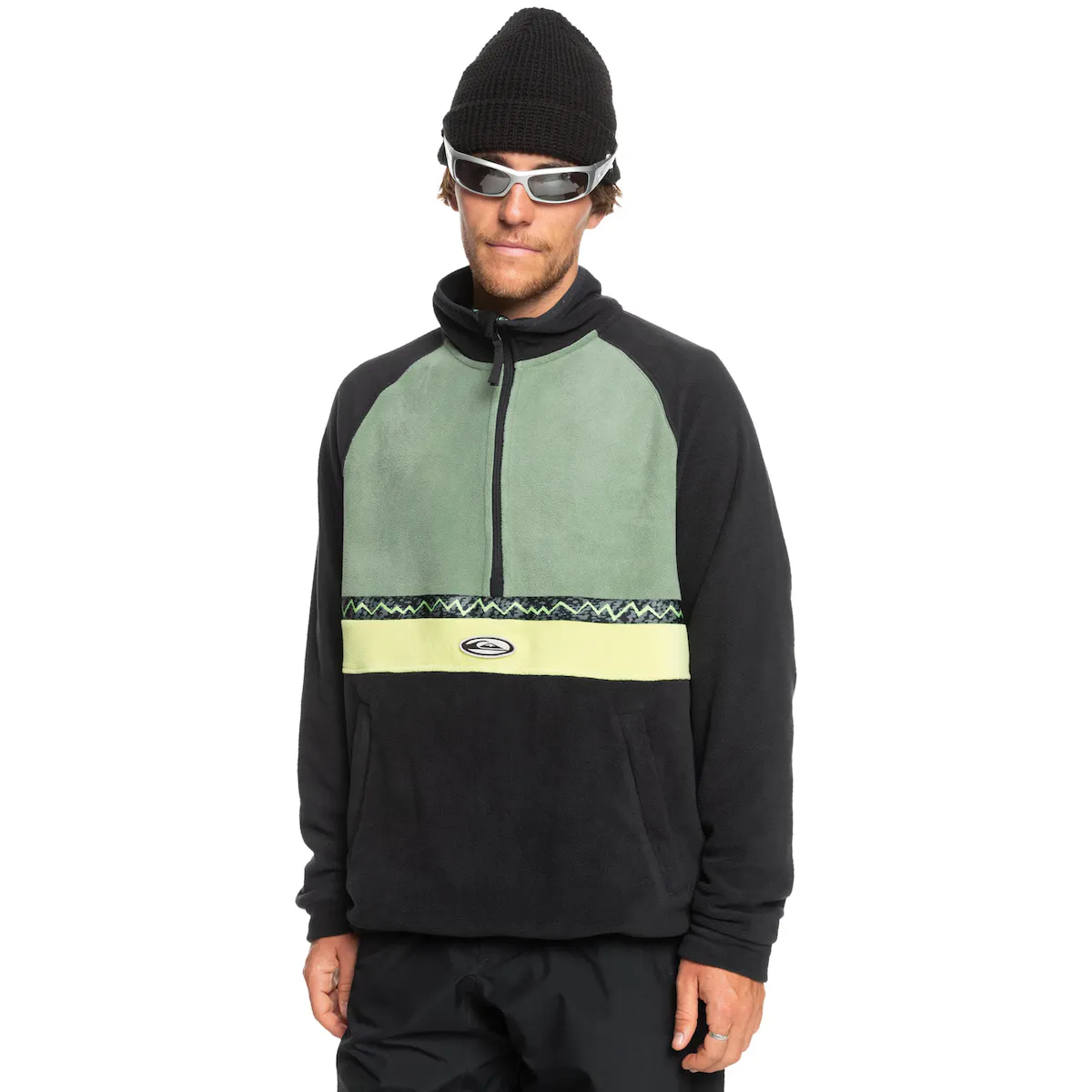

Мужская толстовка Champagne Powder Quiksilver, чёрный