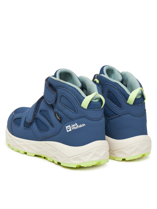 Кроссовки Woodland 2 Texapore Mid Vc A64865 Jack Wolfskin, синий — фото 3