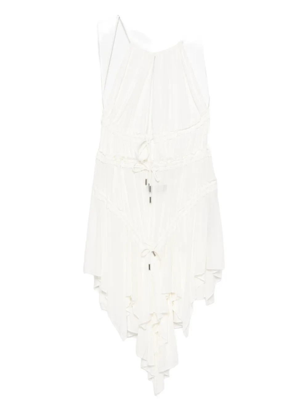 

Платье с открытой спиной Dsquared2, белый