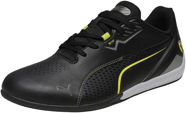 Кроссовки PUMA Adult Scuderia Ferrari Drift Cat 11, Black Speed Yellow