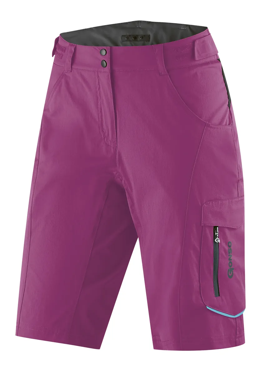 

Велосипедные брюки Gonso "Garni", прочные и стабильные по размеру, фиолетовый