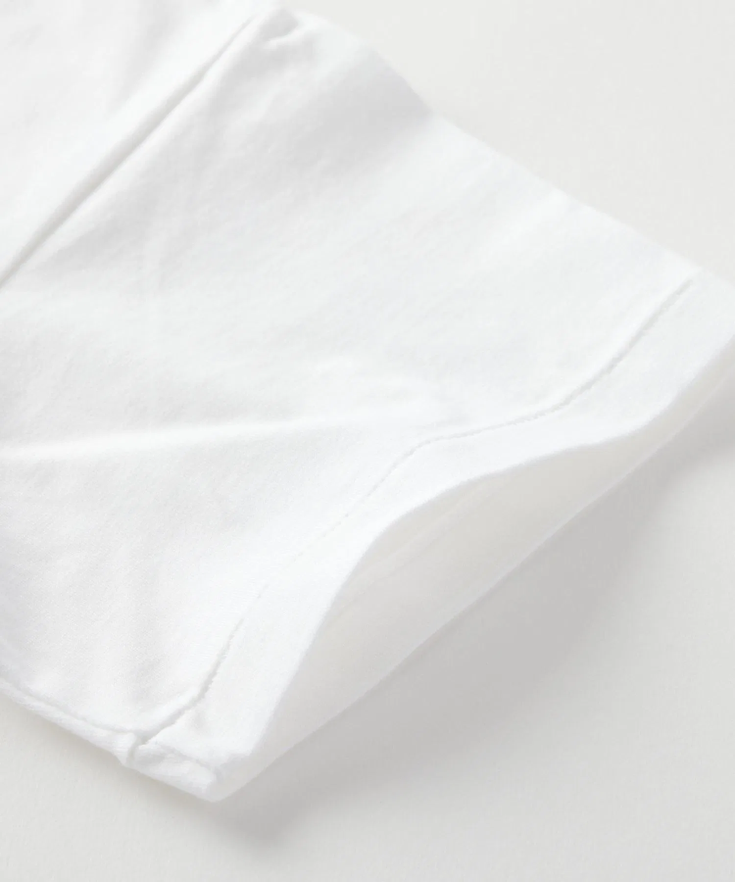 Детская футболка из хлопка CHERMEL Supima Cotton Wide Tee белая — фото 4