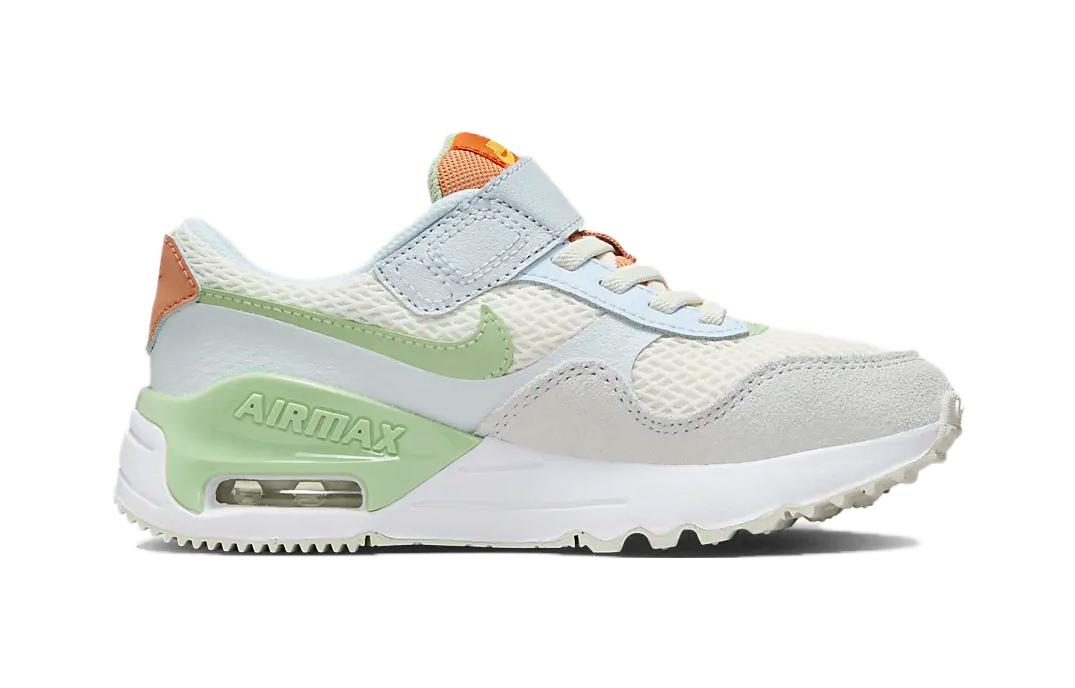 

Детские кроссовки Nike Air Max SYSTM PS, White/Green