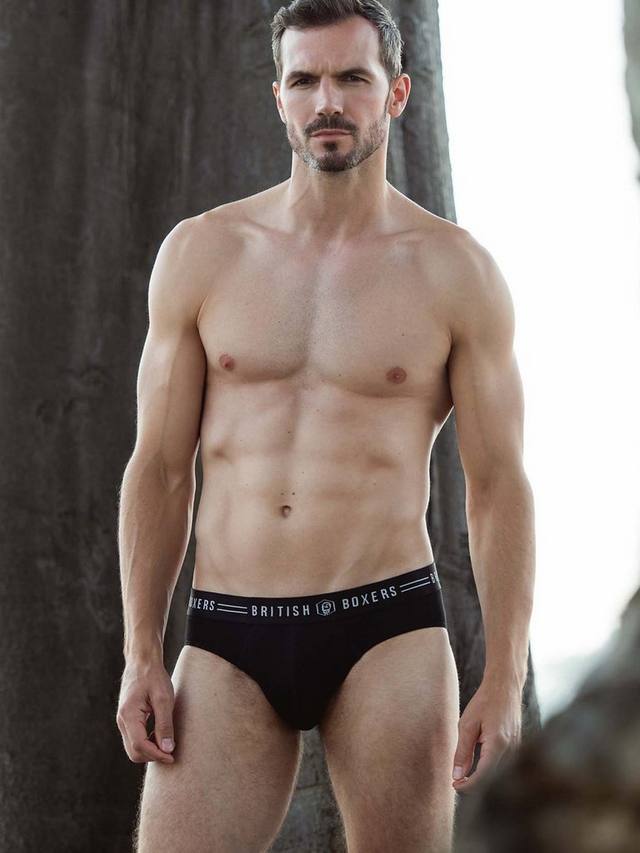 

Трусы мужские British Boxers, Pack of 4, Black