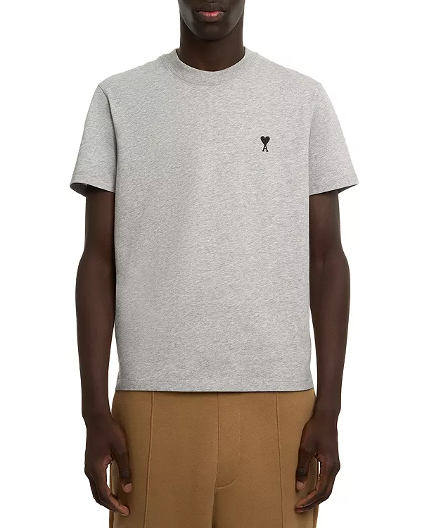 

Футболка с коротким рукавом и логотипом Adc Ami, серый