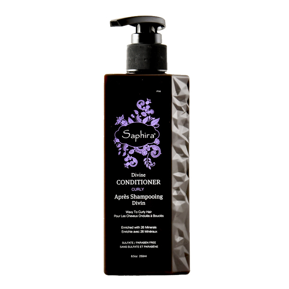 

Интенсивно увлажняющий кондиционер для волос curly divine conditioner Saphira, 250 мл