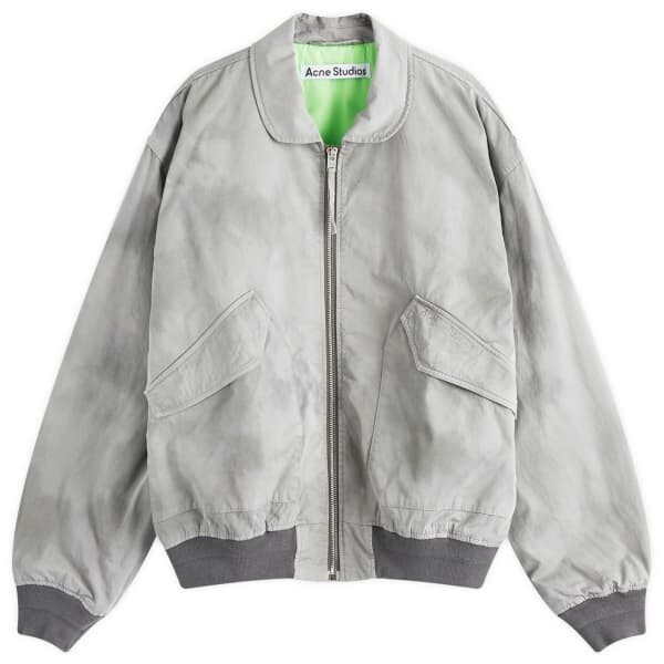 

Куртка из хлопкового твила Orlinga Acne Studios, серый
