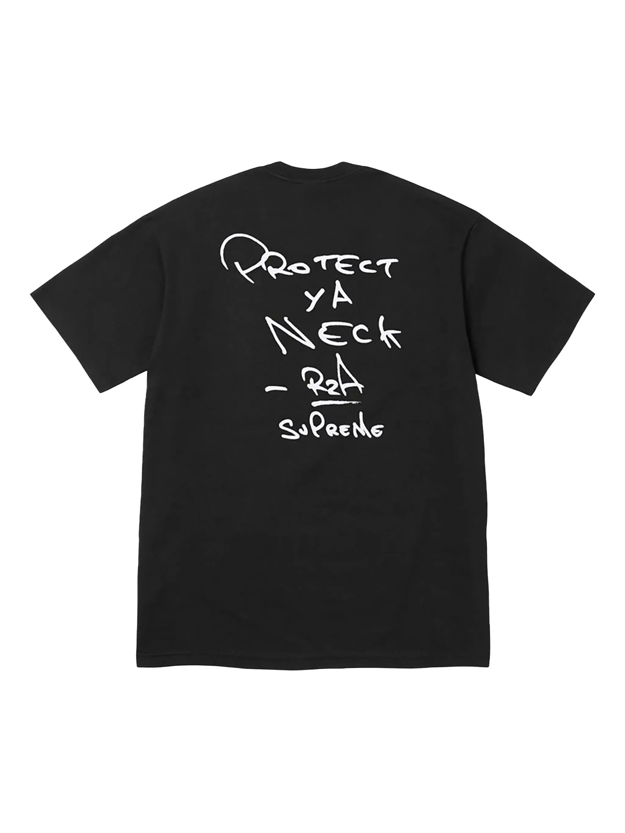Футболка с графическим принтом X Wu-Tang Clan Supreme, черный — фото 2