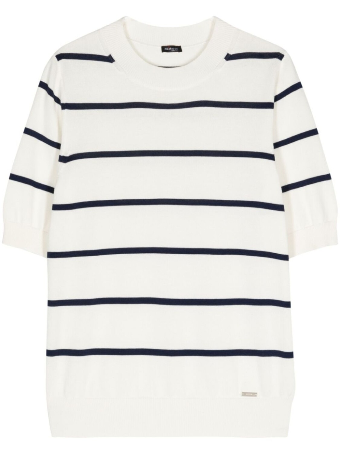 

Kiton футболка в полоску, белый