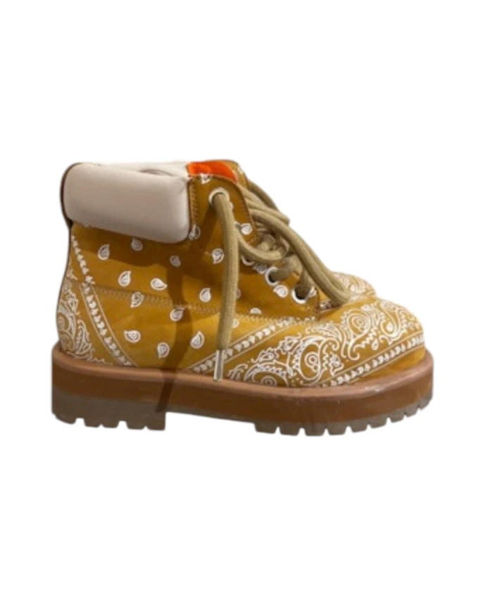 

Высокие кроссовки с принтом в виде банданы Pdf, желтый