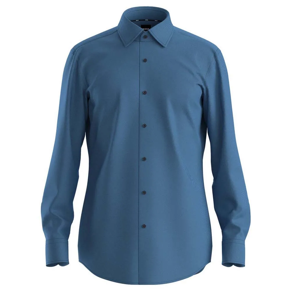 

Рубашка с длинным рукавом BOSS H Hank Kent C1 214 10242063, синий