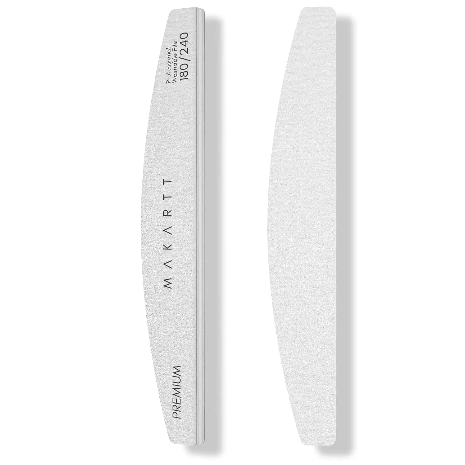 Двусторонние пилочки для ногтей Makartt 180/240 Grit, 2 шт. Makartt, Pack Of 2 Grey